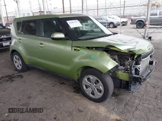 2014 Kia Soul with VIN KNDJN2A29E7724852, listed as a IAAI auction lot 41892312 with 45,133 mi miles and . Bid and sale history available at DreamBid. Image 1.