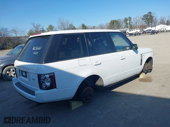 2012 Land Rover Range Rover HSE Lux z VIN SALMF1D43CA382244, wystawiony jako IAAI lot #41256574 z przebiegiem 158 076 mil mil oraz . Historia ofert i sprzedaży dostępna na DreamBid. Obrazek 4.