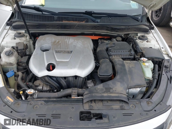 2016 Kia Optima Hybrid with VIN KNAGM4AD9G5092084, listed as a IAAI auction lot 41879089 with 141,927 mi miles. Bid and sale history available at carsss.com. Image 10.