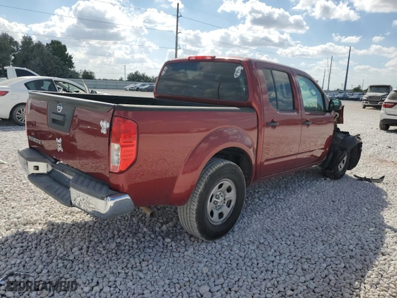 2014 Nissan Frontier S with VIN 1N6AD0ER9EN708447, listed as a Copart auction lot 78074744 with 0 mi miles and Salvage Title. Bid and sale history available at carsss.com. Image 3.