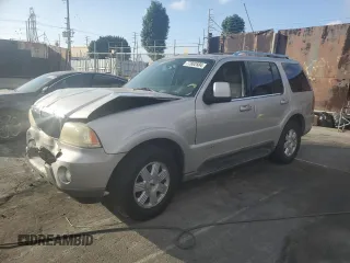2003 Lincoln Aviator Luxury z VIN 5LMEU68H83ZJ48591, wystawiony jako Copart lot #77802584 z przebiegiem 152 609 mil mil oraz Szkoda całkowita • Salvage title. Historia ofert i sprzedaży dostępna na DreamBid. Obrazek 1.