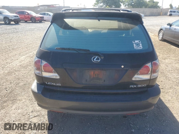 2002 Lexus RX 300 with VIN JTJHF10U820282916, listed as a Copart auction lot 67762054 with 188,965 mi miles and Salvage Title. Bid and sale history available at carsss.com. Image 6.