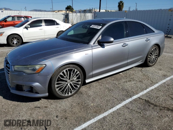 2017 Audi A6 Premium Plus with VIN WAUG8AFC7HN015492, listed as a Copart auction lot 40281993 with 99,307 mi miles. Bid and sale history available at carsss.com. Image 1.