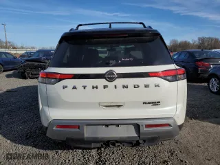 2022 Nissan Pathfinder Platinum with VIN 5N1DR3DJ3NC258025, listed as a Copart auction lot 44277415 with 44,531 mi miles and Salvage Title. Bid and sale history available at carsss.com. Image 6.