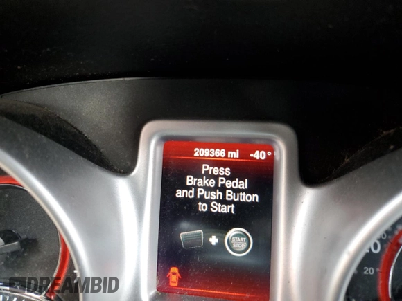 2014 Dodge Journey American Value Pkg with VIN 3C4PDCAB9ET268589, listed as a Copart auction lot 46447275 with 209,366 mi miles and Salvage Title. Bid and sale history available at carsss.com. Image 9.