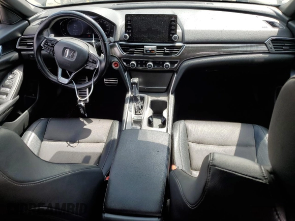 2019 Honda Accord Sport with VIN 1HGCV1F36KA043505, listed as a Copart auction lot 52992535 with 110,742 mi miles and Salvage Title. Bid and sale history available at DreamBid. Image 8.