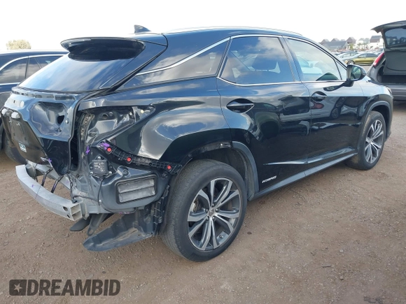 2017 Lexus RX with VIN 2T2BGMCA3HC013905, listed as a IAAI auction lot 41911654 with 58,988 mi miles. Bid and sale history available at carsss.com. Image 4.