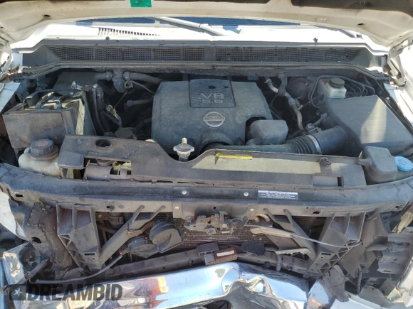 2012 Nissan Titan SV with VIN 1N6BA0ED9CN302103, listed as a Copart auction lot 52678495 with 214,564 mi miles and Salvage title. Bid and sale history available at DreamBid. Image 11.