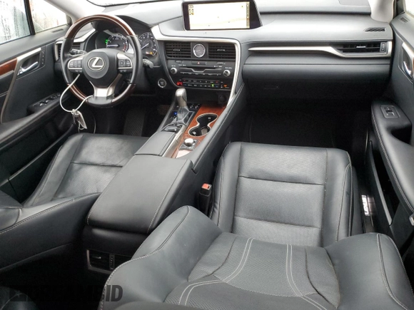 2018 Lexus RX with VIN JTJGZKCA8J2008029, listed as a Copart auction lot 44636125 with 57,778 mi miles and Salvage Title. Bid and sale history available at carsss.com. Image 8.