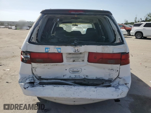 2001 Honda Odyssey EX z VIN 2HKRL18661H500391, wystawiony jako Copart lot #57249725 z przebiegiem 207 905 mil mil oraz Szkoda całkowita • Salvage title. Historia ofert i sprzedaży dostępna na DreamBid. Obrazek 6.