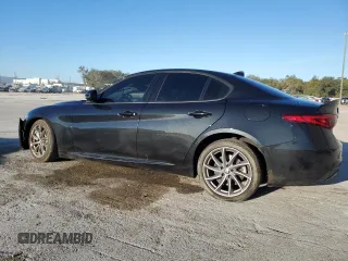 2022 Alfa Romeo Giulia with VIN ZARFAMAN8N7659604, listed as a Copart auction lot 88240735 with 54,903 mi miles and Non repairable. Bid and sale history available at DreamBid. Image 2.