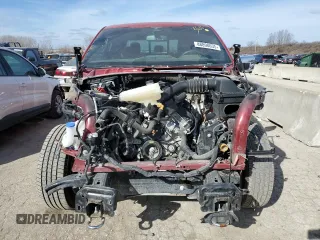 2023 Ford F-150 XL with VIN 1FTFW1E50PFB52208, listed as a Copart auction lot 88898035 with 25,327 mi miles and Salvage Title. Bid and sale history available at carsss.com. Image 5.