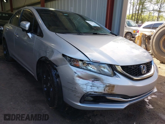 2014 Honda Civic Sedan EX with VIN 2HGFB2F86EH553768, listed as a IAAI auction lot 42042742 with 185,342 mi miles. Bid and sale history available at carsss.com. Image 6.