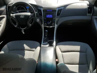 2013 Hyundai Sonata Hybrid with VIN KMHEC4A40DA096181, listed as a Copart auction lot 52573015 with 141,864 mi miles and Salvage Title. Bid and sale history available at carsss.com. Image 8.