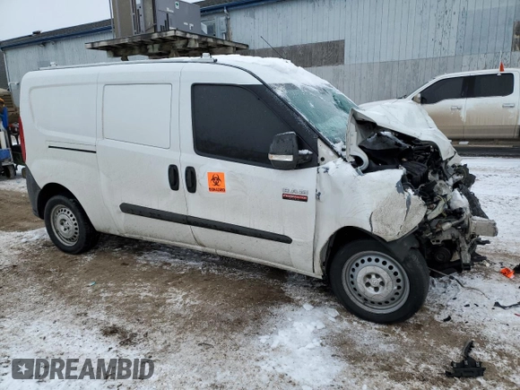 2016 Ram ProMaster City Cargo Tradesman with VIN ZFBERFAT1G6B72705, listed as a Copart auction lot 44569235 with 229,148 mi miles and Clean title. Bid and sale history available at DreamBid. Image 4.