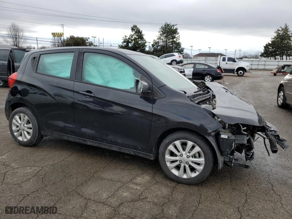 2017 Chevrolet Spark LT with VIN KL8CD6SA2HC784257, listed as a Copart auction lot 43964655 with 0 mi miles and Salvage Title. Bid and sale history available at carsss.com. Image 4.