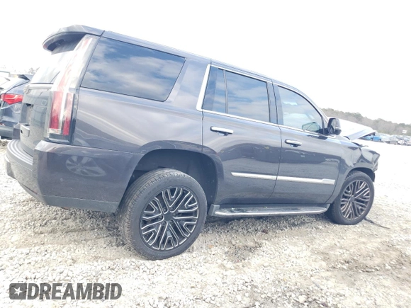 2018 Cadillac Escalade Luxury z VIN 1GYS4BKJ5JR372763, wystawiony jako Copart lot #44122245 z przebiegiem Nie podano mil oraz Szkoda całkowita • Salvage title. Historia ofert i sprzedaży dostępna na DreamBid. Obrazek 3.