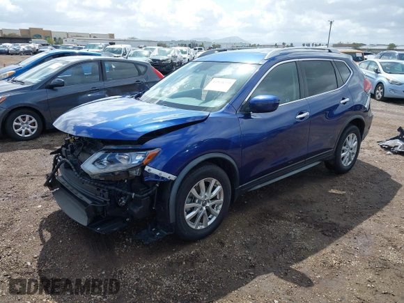 2020 Nissan Rogue SV with VIN JN8AT2MT0LW041231, listed as a IAAI auction lot 41928259 with 44,670 mi miles and . Bid and sale history available at carsss.com. Image 18.