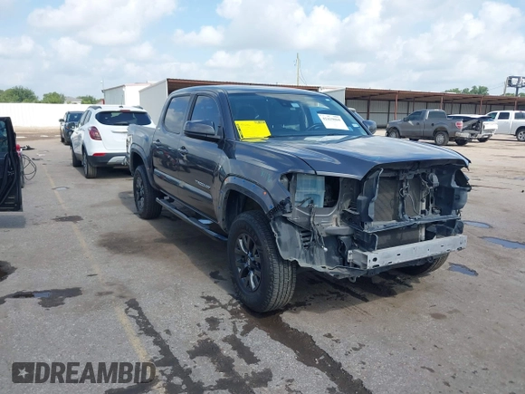 2021 Toyota Tacoma SR with VIN 3TYAX5GNXMT012484, listed as a IAAI auction lot 42429068 with 105,555 mi miles and . Bid and sale history available at DreamBid. Image 1.