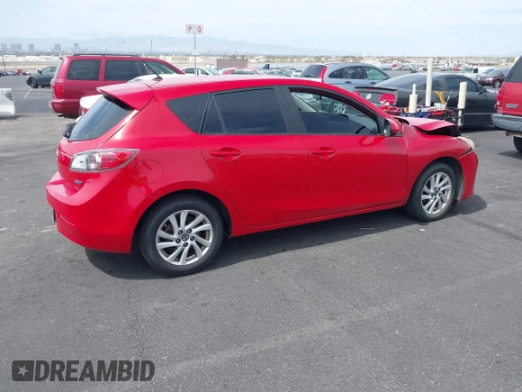 2013 Mazda 3 i Touring with VIN JM1BL1LP9D1721108, listed as a IAAI auction lot 41913064 with 134,755 mi miles and . Bid and sale history available at carsss.com. Image 4.
