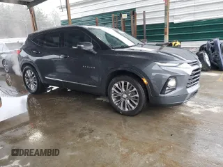 2019 Chevrolet Blazer Premier with VIN 3GNKBFRS3KS683020, listed as a Copart auction lot 44775425 with 94,923 mi miles and Salvage title. Bid and sale history available at DreamBid. Image 4.