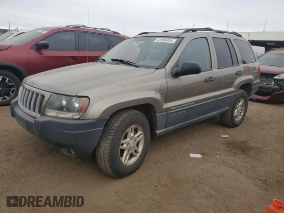 2004 Jeep Grand Cherokee Laredo with VIN 1J4GW48N94C408435, listed as a Copart auction lot 83909444 with Not provided miles and Clean title. Bid and sale history available at DreamBid. Image 1.