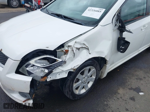 2012 Nissan Sentra S with VIN 3N1AB6AP7CL768453, listed as a IAAI auction lot 42326885 with 164,153 mi miles and . Bid and sale history available at DreamBid. Image 6.