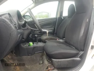 2015 Nissan Versa SV with VIN 3N1CN7AP5FL807681, listed as a Copart auction lot 53857695 with 124,508 mi miles and Salvage Title. Bid and sale history available at carsss.com. Image 7.