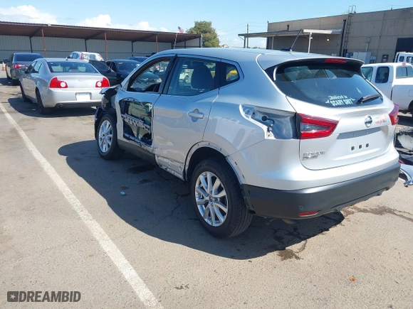 2021 Nissan Rogue Sport S with VIN JN1BJ1AV5MW568661, listed as a IAAI auction lot 41963229 with 64,221 mi miles. Bid and sale history available at carsss.com. Image 3.