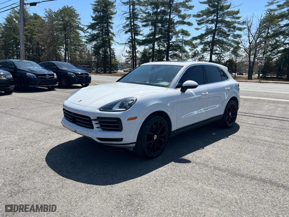 2019 Porsche Cayenne with VIN WP1AA2AY1KDA15330, listed as a Copart auction lot 54621525 with 87,117 mi miles and Clean Title. Bid and sale history available at carsss.com. Image 2.