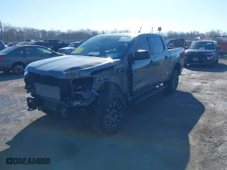 2021 Ford Ranger XL with VIN 1FTER4FH9MLD54202, listed as a IAAI auction lot 41568986 with 41944 miles. Bid and sale history available at carsss.com. Image 2.