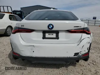 2023 BMW i4 eDrive40 with VIN WBY73AW06PFN62929, listed as a Copart auction lot 49281324 with 13,015 mi miles. Bid and sale history available at carsss.com. Image 6.