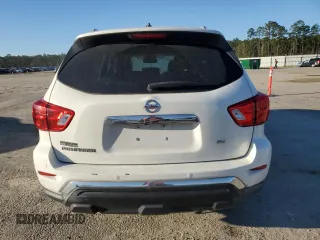 2017 Nissan Pathfinder SV z VIN 5N1DR2MN0HC664815, wystawiony jako Copart lot #49411525 z przebiegiem 120 117 mil mil oraz Szkoda całkowita • Salvage title. Historia ofert i sprzedaży dostępna na DreamBid. Obrazek 6.