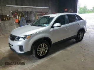 2015 Kia Sorento LX with VIN 5XYKTCA6XFG604470, listed as a Copart auction lot 64114015 with 130,704 mi miles and Clean title. Bid and sale history available at DreamBid. Image 1.