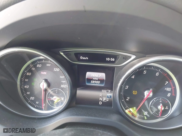 2017 Mercedes-Benz CLA with VIN WDDSJ4EB0HN445169, listed as a IAAI auction lot 42015788 with 58,900 mi miles. Bid and sale history available at carsss.com. Image 7.