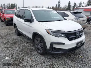 2022 Honda Pilot Sport with VIN 5FNYF6H37NB067593, listed as a IAAI auction lot 41773225 with 55,480 mi miles. Bid and sale history available at carsss.com. Image 1.