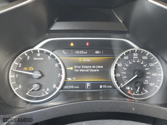 2018 Nissan Murano Platinum with VIN 5N1AZ2MG5JN142938, listed as a Copart auction lot 86399084 with 145,398 mi miles and Salvage Title. Bid and sale history available at carsss.com. Image 9.
