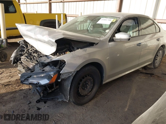 2014 Volkswagen Passat Wolfsburg Edition with VIN 1VWAS7A31EC091234, listed as a IAAI auction lot 41801788 with Not provided miles and . Bid and sale history available at DreamBid. Image 18.