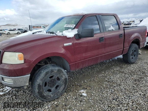 2005 Ford F-150 XLT with VIN 1FTPW14515KE21102, listed as a Copart auction lot 49727215 with 230,362 mi miles and Clean Title. Bid and sale history available at carsss.com. Image 1.
