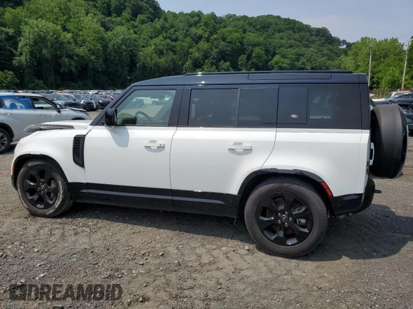 2024 Land Rover Defender X-Dynamic SE с VIN SALE27EUXR2245788, выставлен на аукционе Copart как лот 61053725 с пробегом 16 277 миль миль и Списание • Salvage title. История ставок и продаж доступна на DreamBid. Изображение 2.