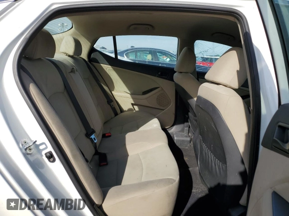 2015 Kia Optima LX with VIN KNAGM4A78F5584825, listed as a Copart auction lot 46266055 with 69,689 mi miles and Salvage Title. Bid and sale history available at DreamBid. Image 10.