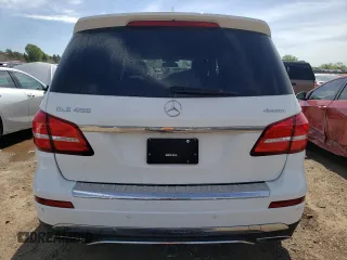 2017 Mercedes-Benz GLS 450 with VIN 4JGDF6EE5HA939296, listed as a Copart auction lot 54016644 with 87,397 mi miles and Salvage Title. Bid and sale history available at DreamBid. Image 6.