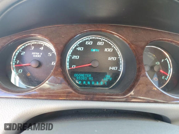 2011 Buick Lucerne CXL with VIN 1G4HC5EM6BU134506, listed as a Copart auction lot 45139305 with 93,383 mi miles and Salvage Title. Bid and sale history available at carsss.com. Image 9.