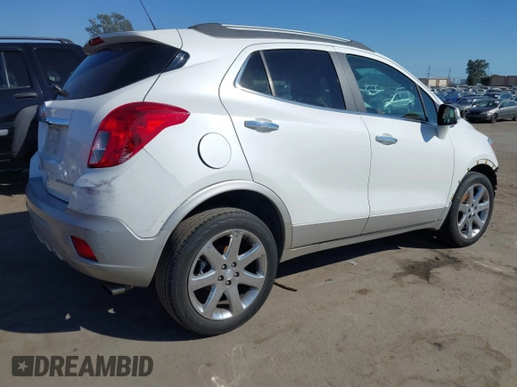 2016 Buick Encore Leather with VIN KL4CJCSB2GB544440, listed as a IAAI auction lot 37711234 with 61,927 mi miles. Bid and sale history available at carsss.com. Image 4.