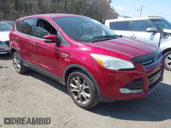 2013 Ford Escape SEL with VIN 1FMCU9H92DUD25669, listed as a IAAI auction lot 42070876 with 133,613 mi miles. Bid and sale history available at carsss.com. Image 1.