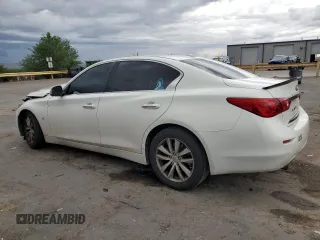 2015 Infiniti Q50 Premium with VIN JN1BV7AP6FM353667, listed as a Copart auction lot 62381025 with 119,482 mi miles and Salvage title. Bid and sale history available at DreamBid. Image 2.
