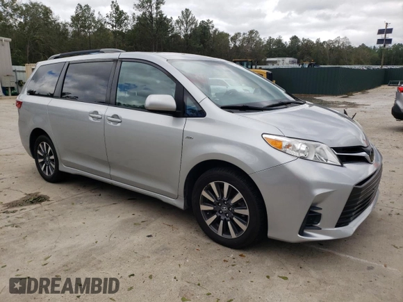 2019 Toyota Sienna LE with VIN 5TDJZ3DC6KS210862, listed as a Copart auction lot 73302064 with 113,768 mi miles and Salvage Title. Bid and sale history available at carsss.com. Image 4.