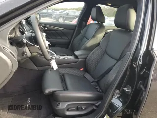 2024 Infiniti Q50 Red Sport 400 with VIN JN1FV7DRXRM680351, listed as a Copart auction lot 72008234 with 462 mi miles and Salvage title. Bid and sale history available at DreamBid. Image 7.