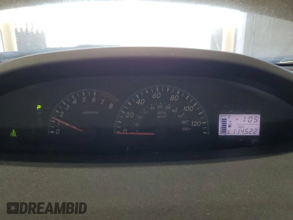 2012 Toyota Yaris with VIN JTDBT4K33CL011799, listed as a Copart auction lot 55105035 with 114,522 mi miles and Clean Title. Bid and sale history available at DreamBid. Image 9.
