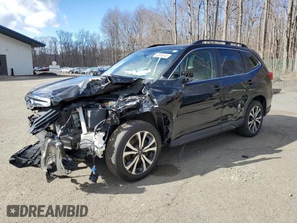 2020 Subaru Forester Limited with VIN JF2SKAUC2LH528319, listed as a Copart auction lot 48068455 with 52,201 mi miles and Salvage Title. Bid and sale history available at carsss.com. Image 1.